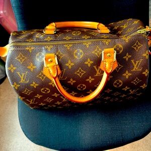 Louis Vuitton speedy handbag purchased from posh.